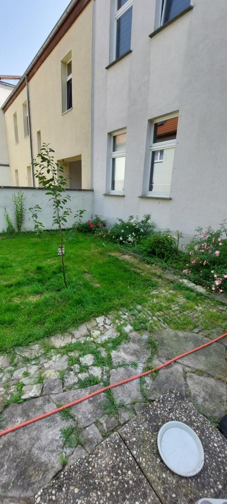 Ferienwohnung Am Bahnhof Bernburg Exterior foto